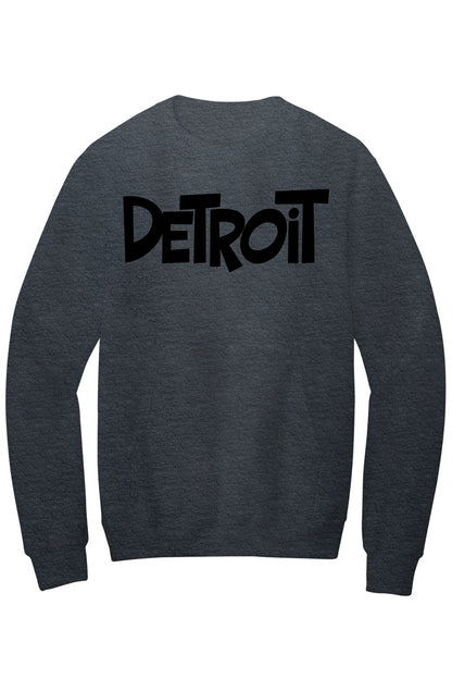 Detroit Fleece Crewneck Pocket Sweatshirt
