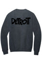 Detroit Fleece Crewneck Pocket Sweatshirt
