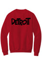 Detroit Fleece Crewneck Pocket Sweatshirt