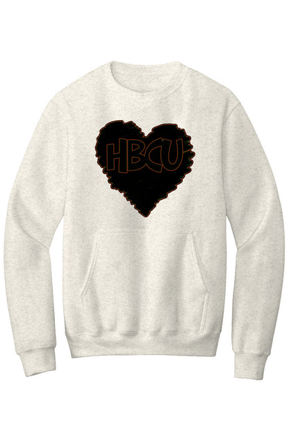 HBCU LOVE Fleece Crewneck with Kangaroo Pocket