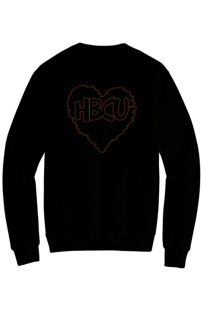 HBCU LOVE Fleece Crewneck with Kangaroo Pocket