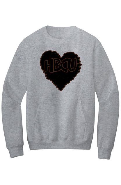 HBCU LOVE Fleece Crewneck with Kangaroo Pocket