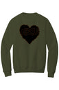 HBCU LOVE Fleece Crewneck with Kangaroo Pocket