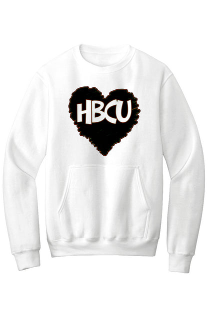 HBCU LOVE Fleece Crewneck with Kangaroo Pocket