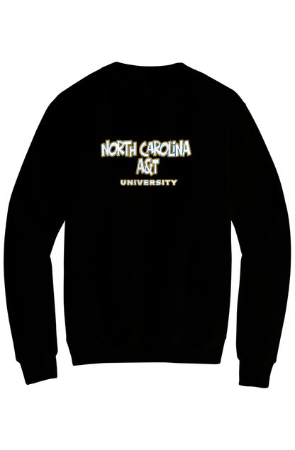NCAT LOVE Fleece Crewneck with Kangaroo Pocket