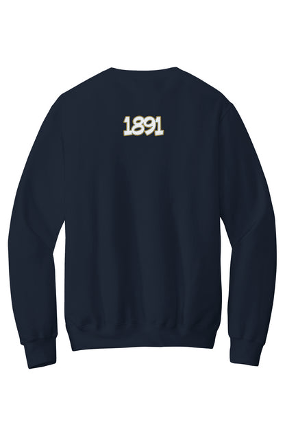 NCAT LOVE Fleece Crewneck with Kangaroo Pocket