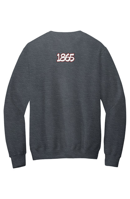 Clark Atlanta LOVE Fleece Crewneck with Kangaroo Pocket