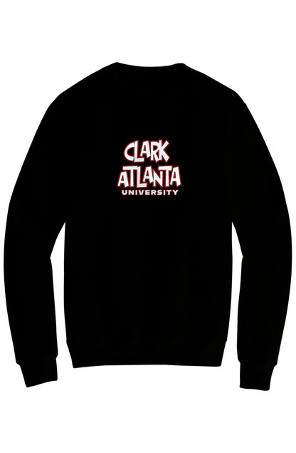 Clark Atlanta LOVE Fleece Crewneck with Kangaroo Pocket