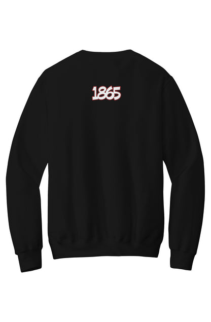 Clark Atlanta LOVE Fleece Crewneck with Kangaroo Pocket