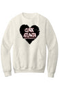 Clark Atlanta LOVE Fleece Crewneck with Kangaroo Pocket