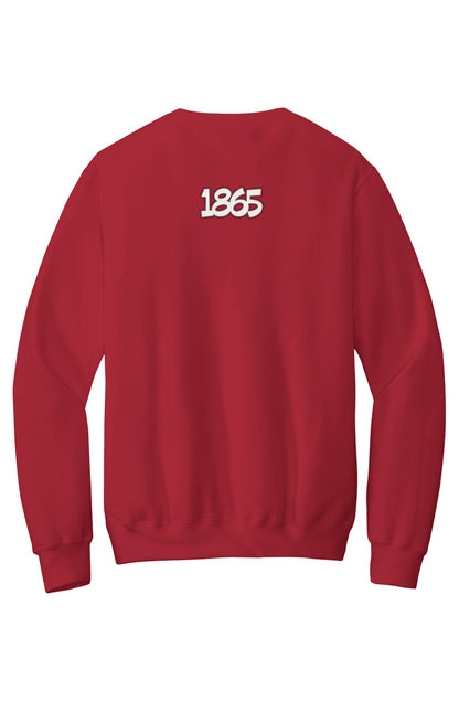 Clark Atlanta LOVE Fleece Crewneck with Kangaroo Pocket