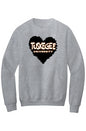 Tuskegee LOVE Fleece Crewneck with Kangaroo Pocket