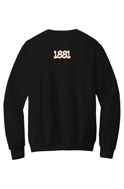 Tuskegee LOVE Fleece Crewneck with Kangaroo Pocket