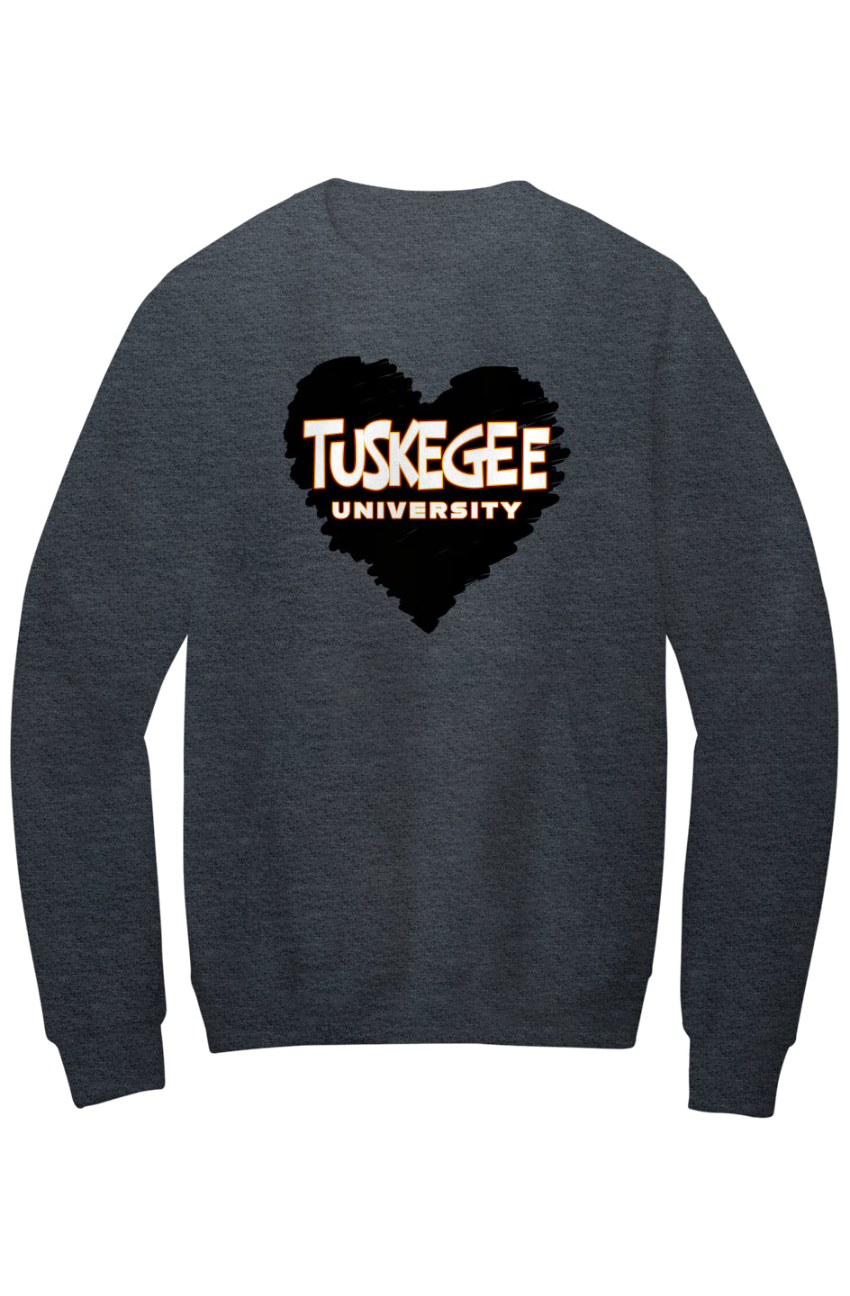 Tuskegee LOVE Fleece Crewneck with Kangaroo Pocket