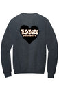 Tuskegee LOVE Fleece Crewneck with Kangaroo Pocket