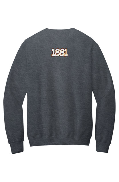 Tuskegee LOVE Fleece Crewneck with Kangaroo Pocket