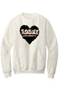 Tuskegee LOVE Fleece Crewneck with Kangaroo Pocket