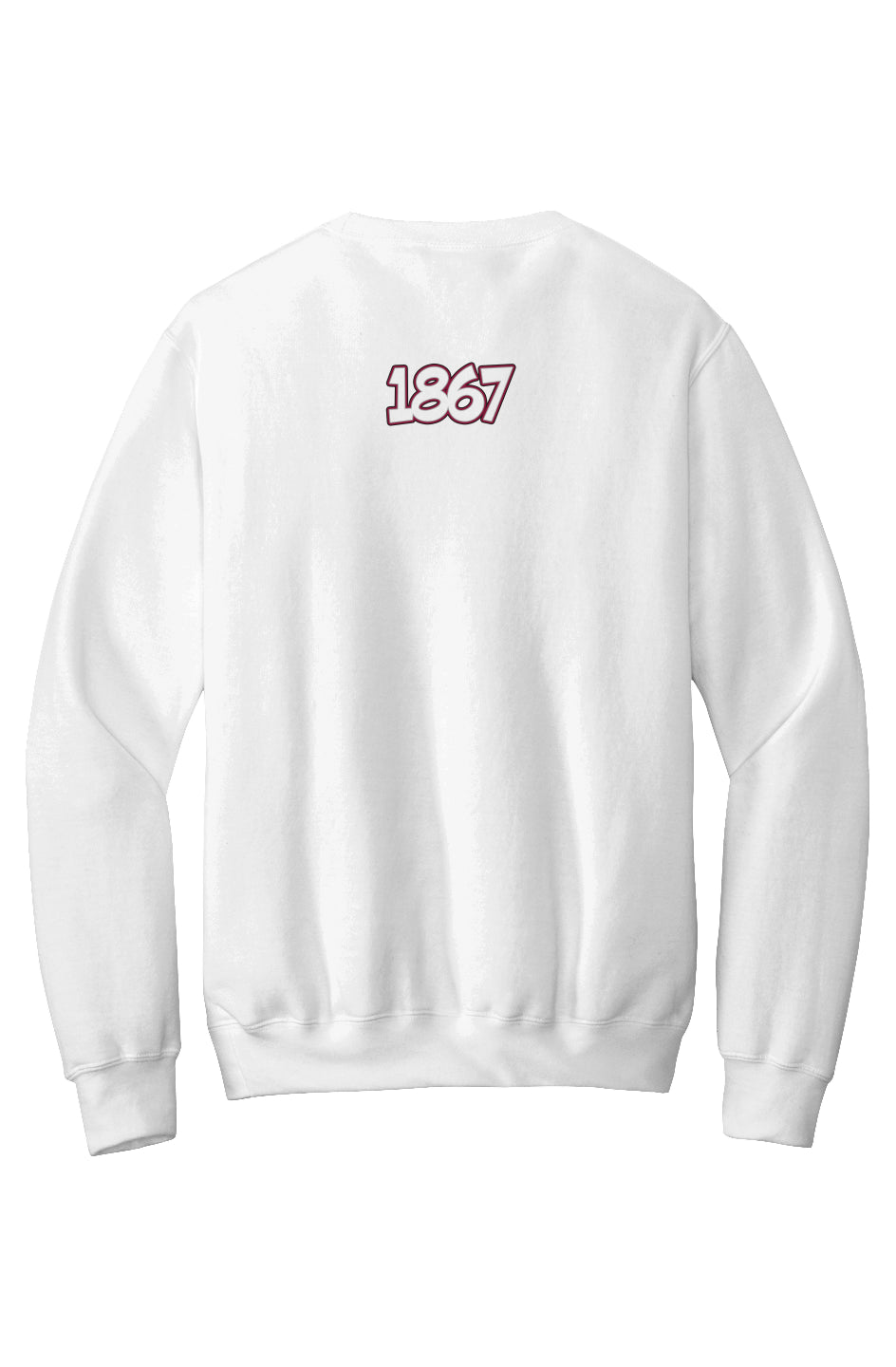 Morehouse LOVE Fleece Crewneck with Kangaroo Pocket