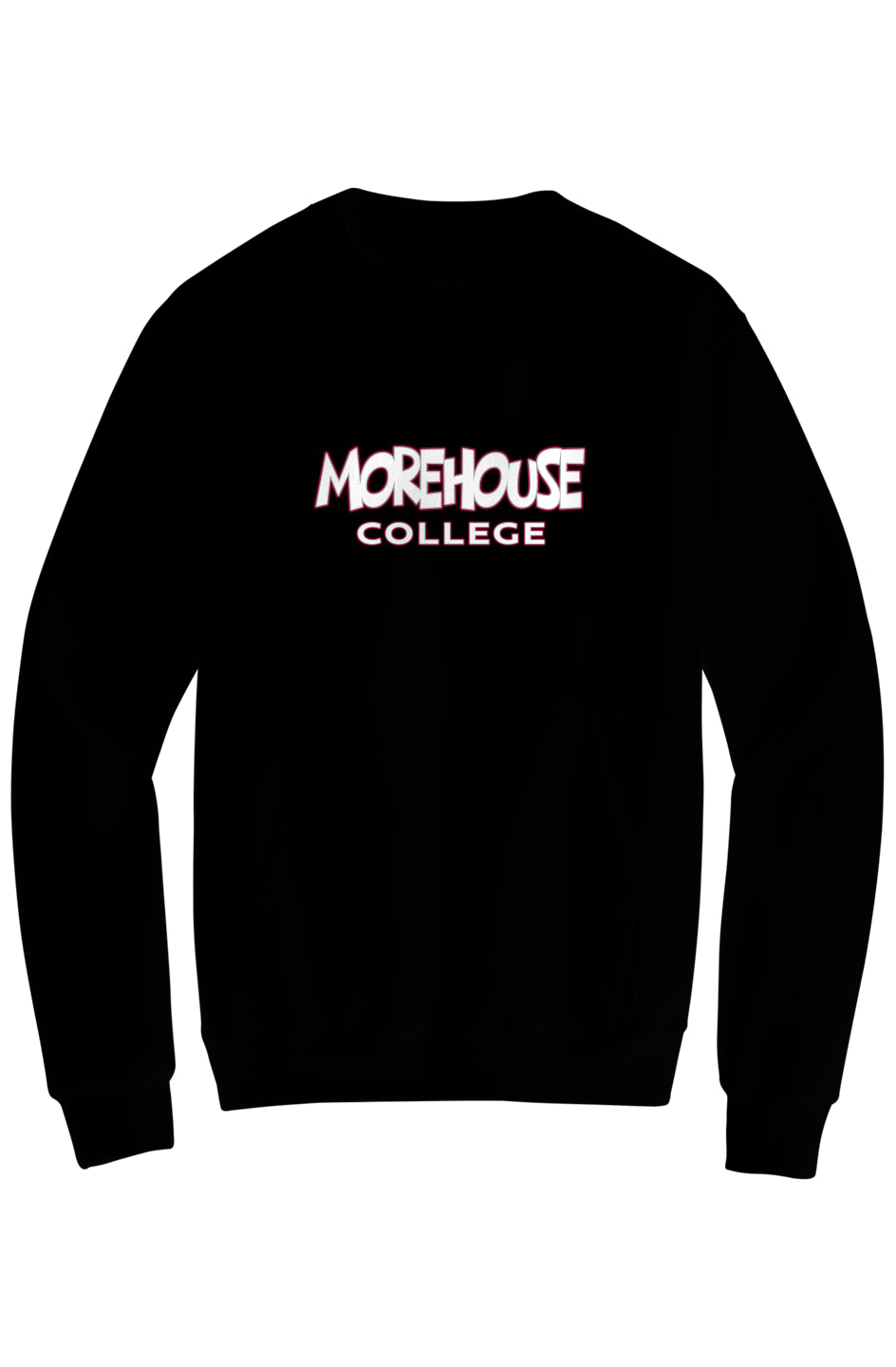 Morehouse LOVE Fleece Crewneck with Kangaroo Pocket