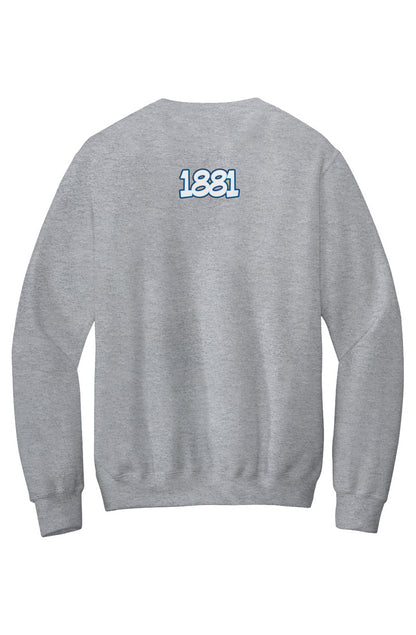 Spelman LOVE Fleece Crewneck with Kangaroo Pocket
