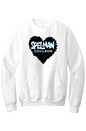 Spelman LOVE Fleece Crewneck with Kangaroo Pocket
