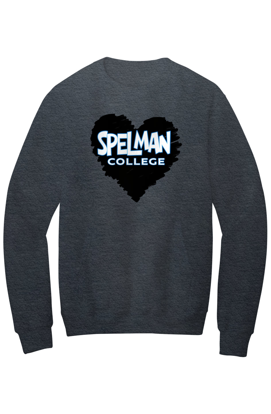 Spelman LOVE Fleece Crewneck with Kangaroo Pocket