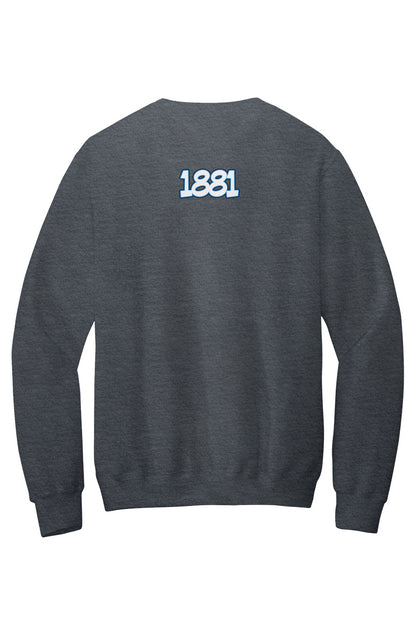Spelman LOVE Fleece Crewneck with Kangaroo Pocket