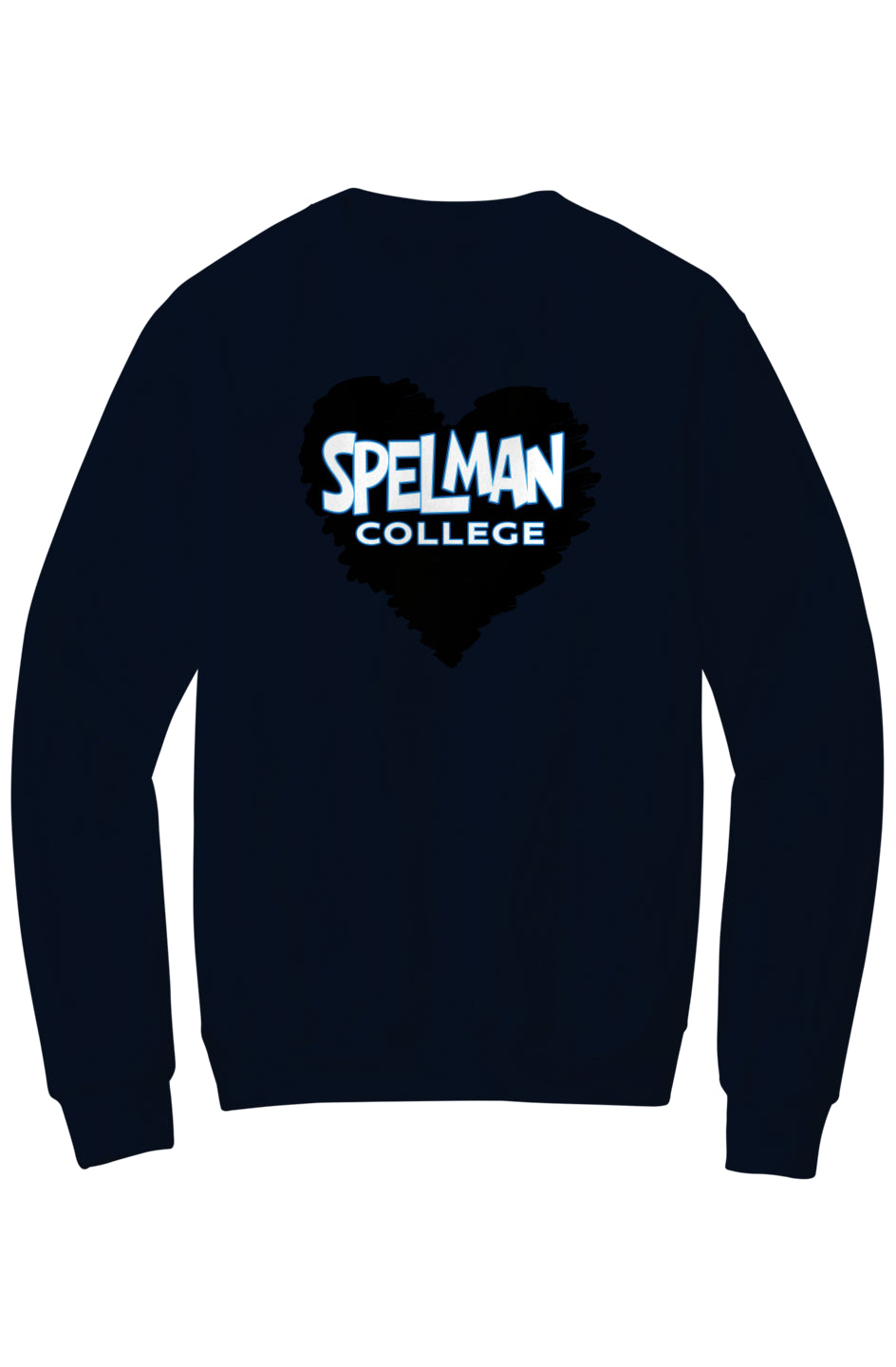 Spelman LOVE Fleece Crewneck with Kangaroo Pocket