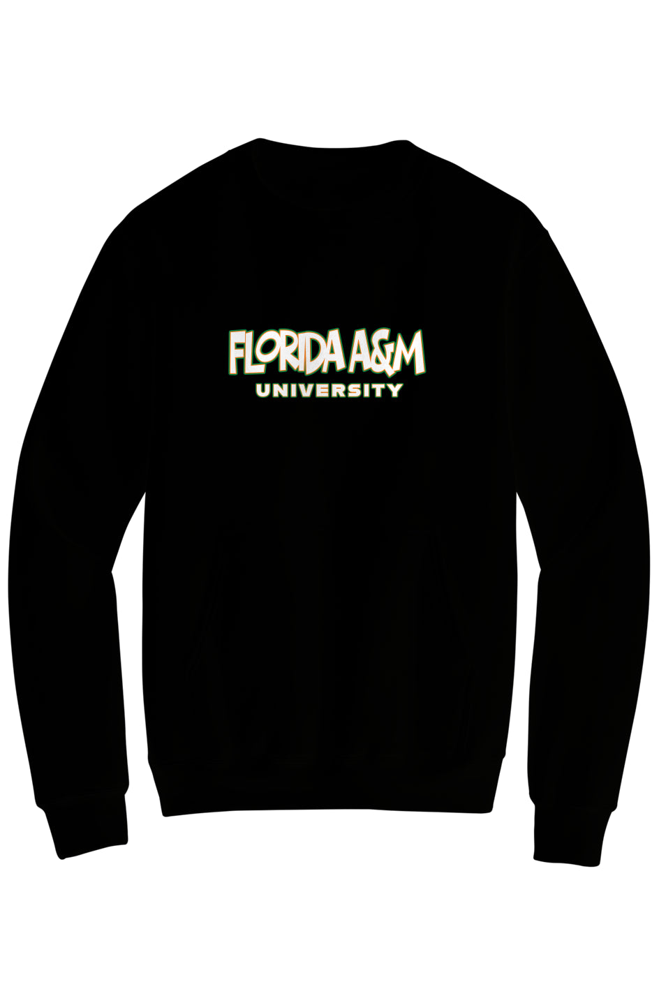FAMU LOVE Fleece Crewneck with Kangaroo Pocket