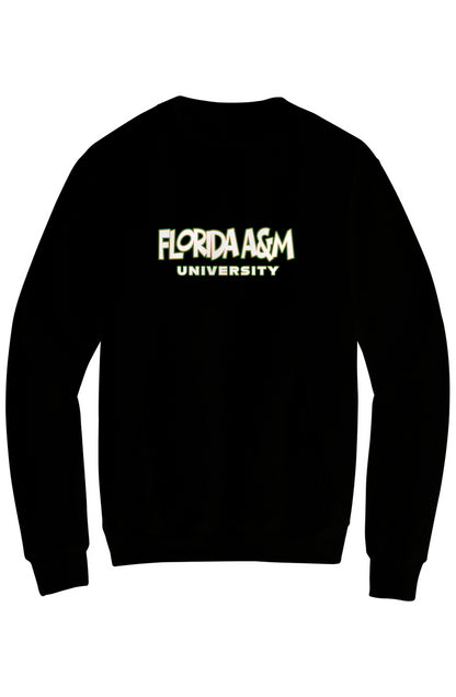 FAMU LOVE Fleece Crewneck with Kangaroo Pocket