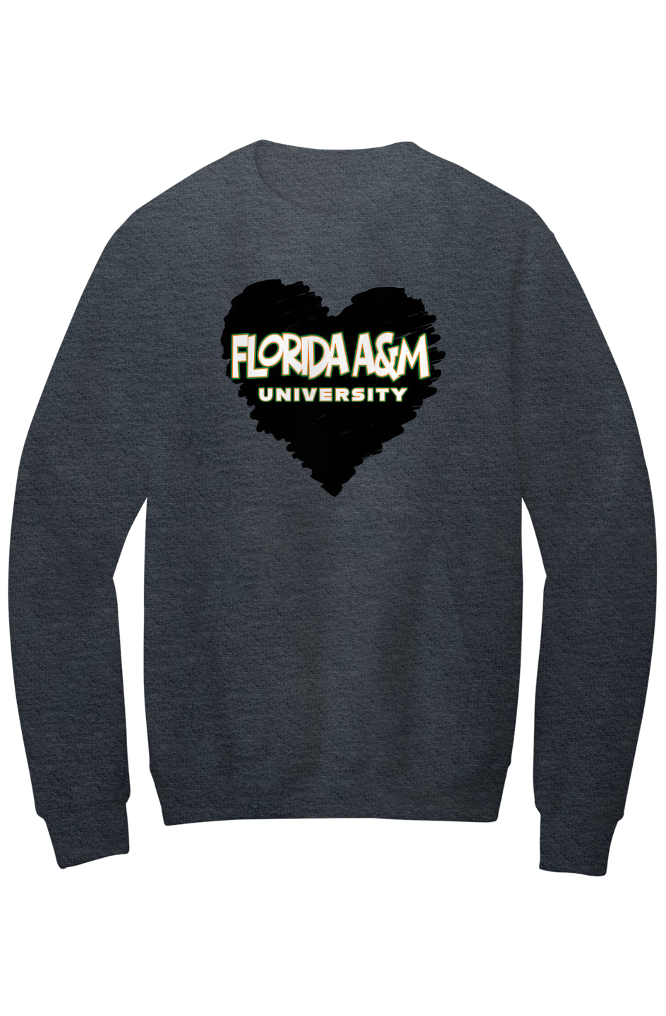 FAMU LOVE Fleece Crewneck with Kangaroo Pocket