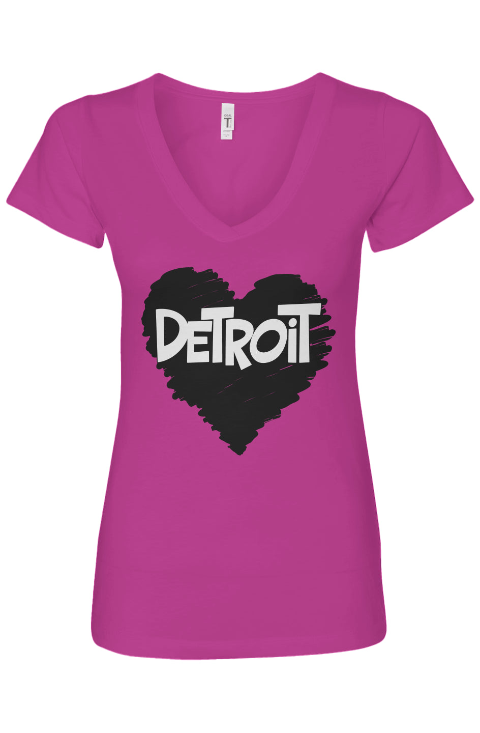 Detroit Love Women's V-Neck