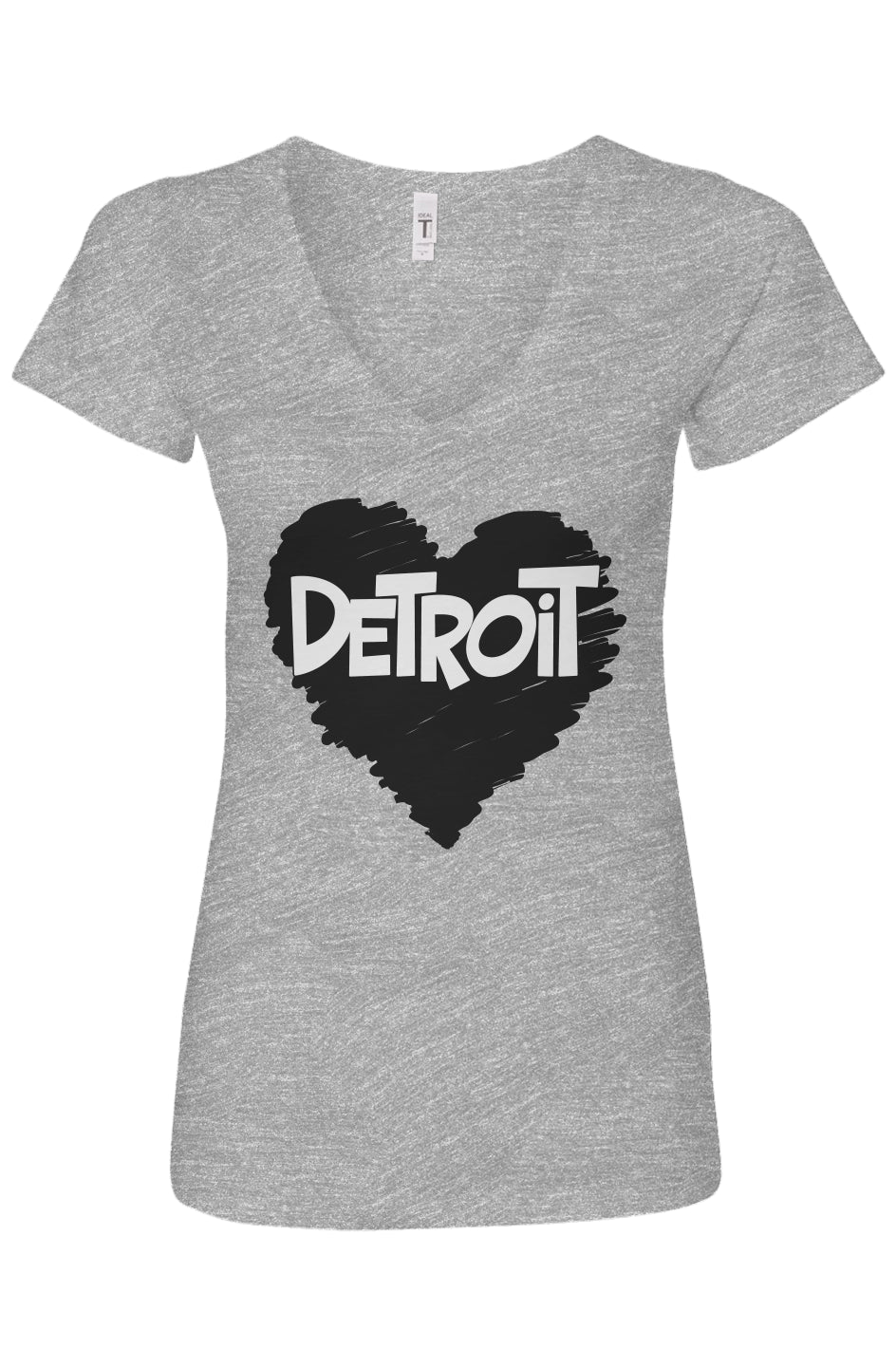 Detroit Love Women's V-Neck