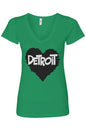Detroit Love Women's V-Neck