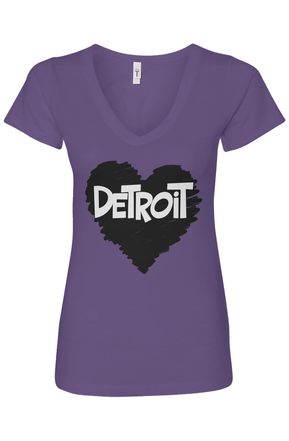 Detroit Love Women's V-Neck