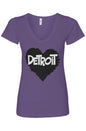Detroit Love Women's V-Neck