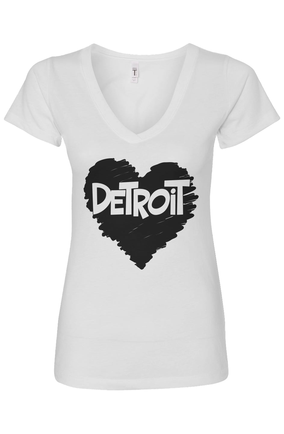 Detroit Love Women's V-Neck