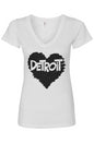 Detroit Love Women's V-Neck