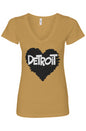 Detroit Love Women's V-Neck