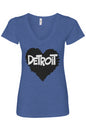 Detroit Love Women's V-Neck