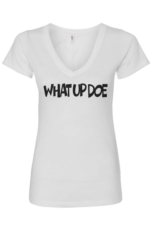 What Up Doe Women's V-Neck