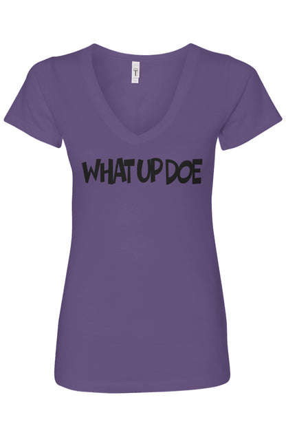 What Up Doe Women's V-Neck