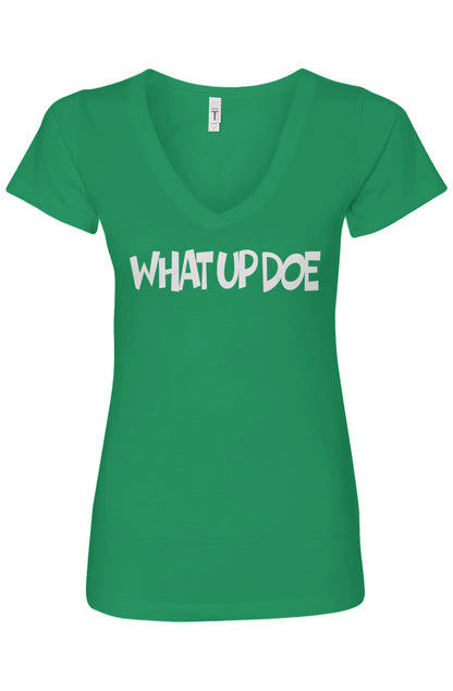 What Up Doe Women's V-Neck