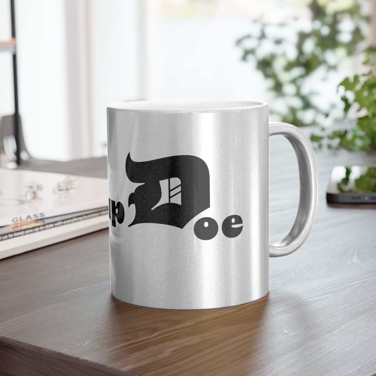 What Up Doe Metallic Mug