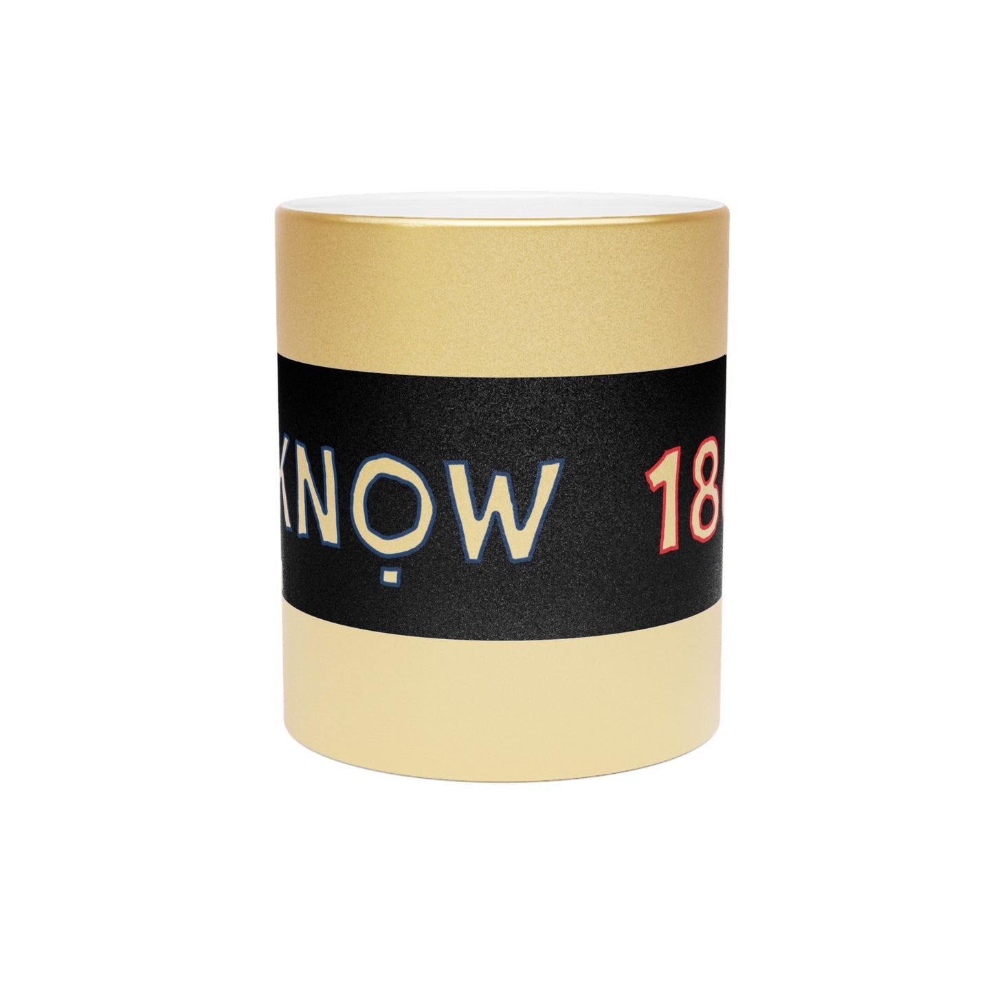 HU U Know Royalty Metallic Mug