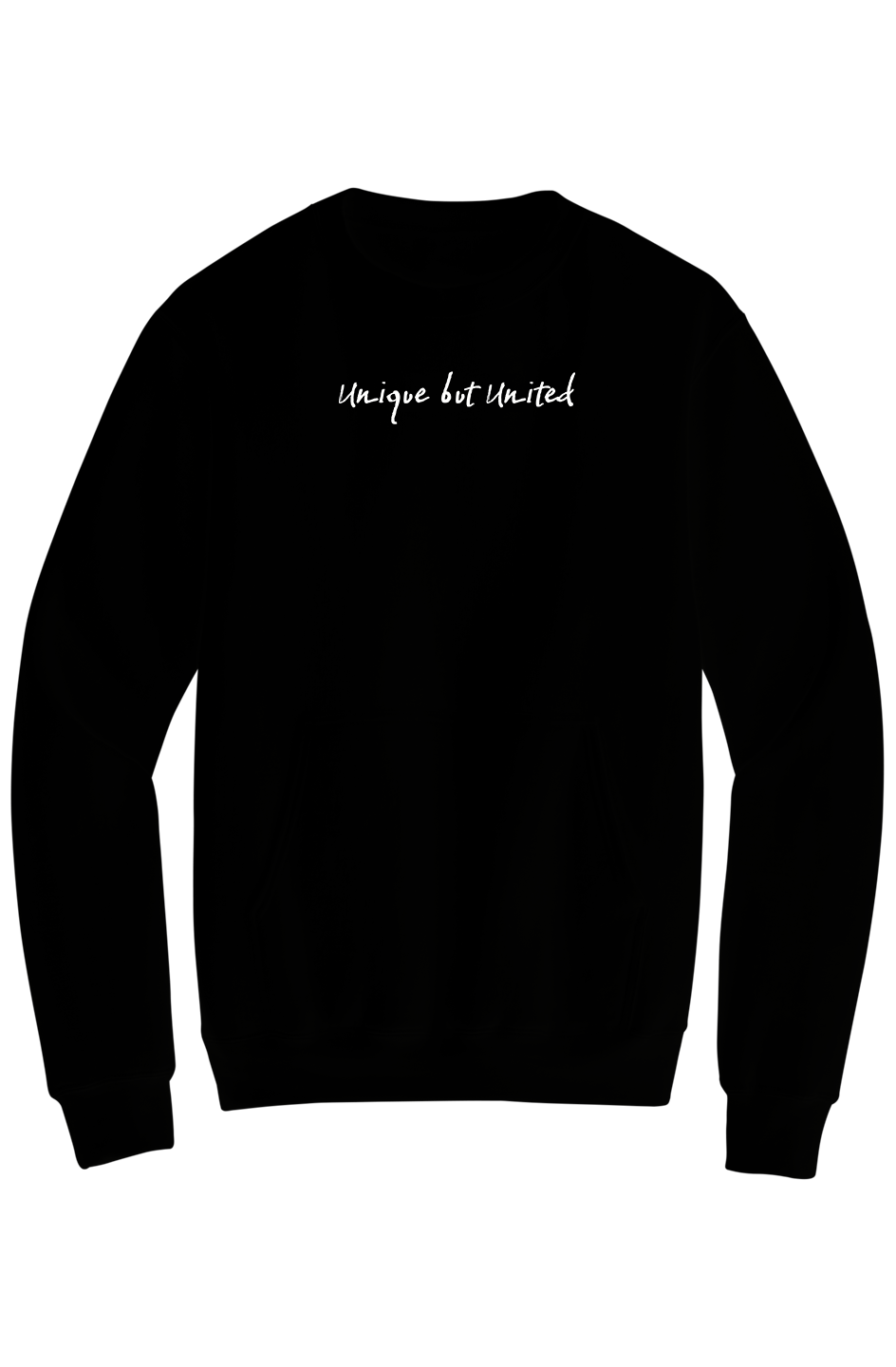 Unique But United Fleece Crewneck with Pocket Sweatshirt