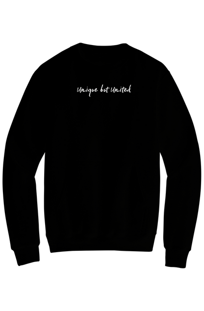 Unique But United Fleece Crewneck with Pocket Sweatshirt
