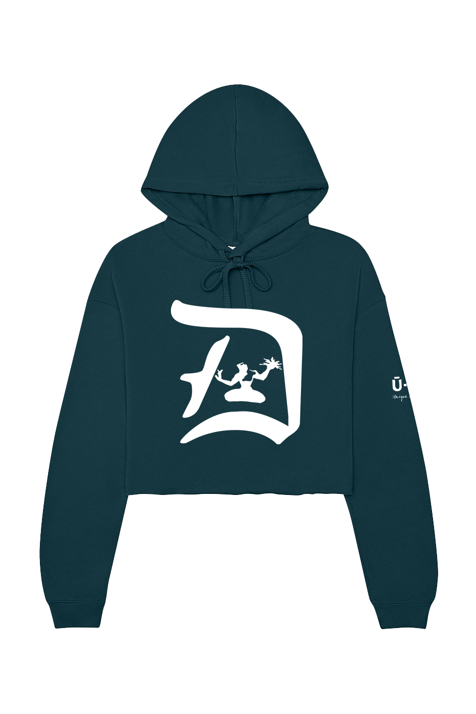 Detroit Spirit Crop Hoodie
