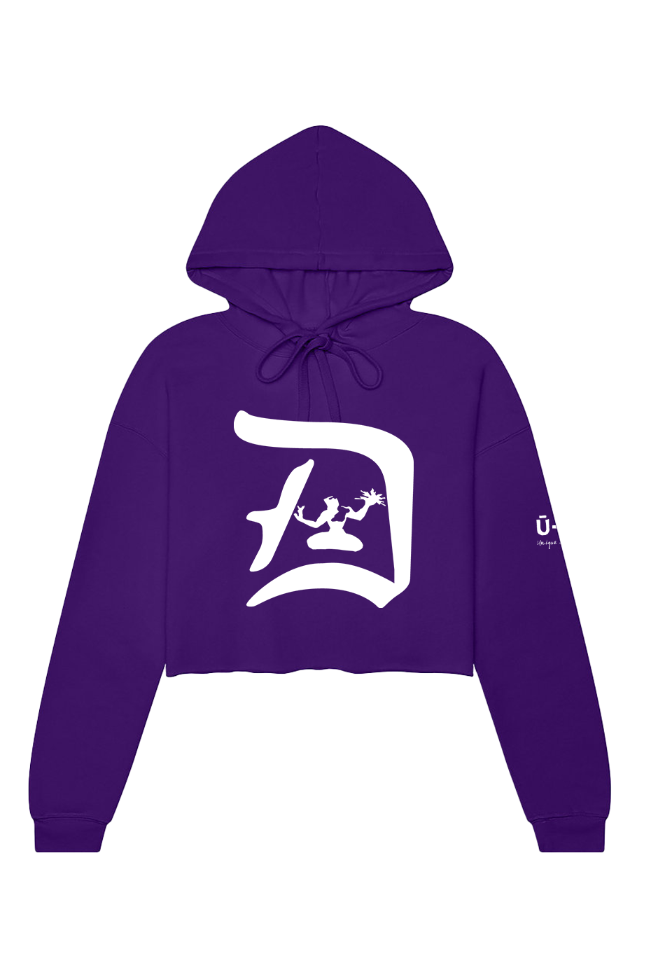Detroit Spirit Crop Hoodie