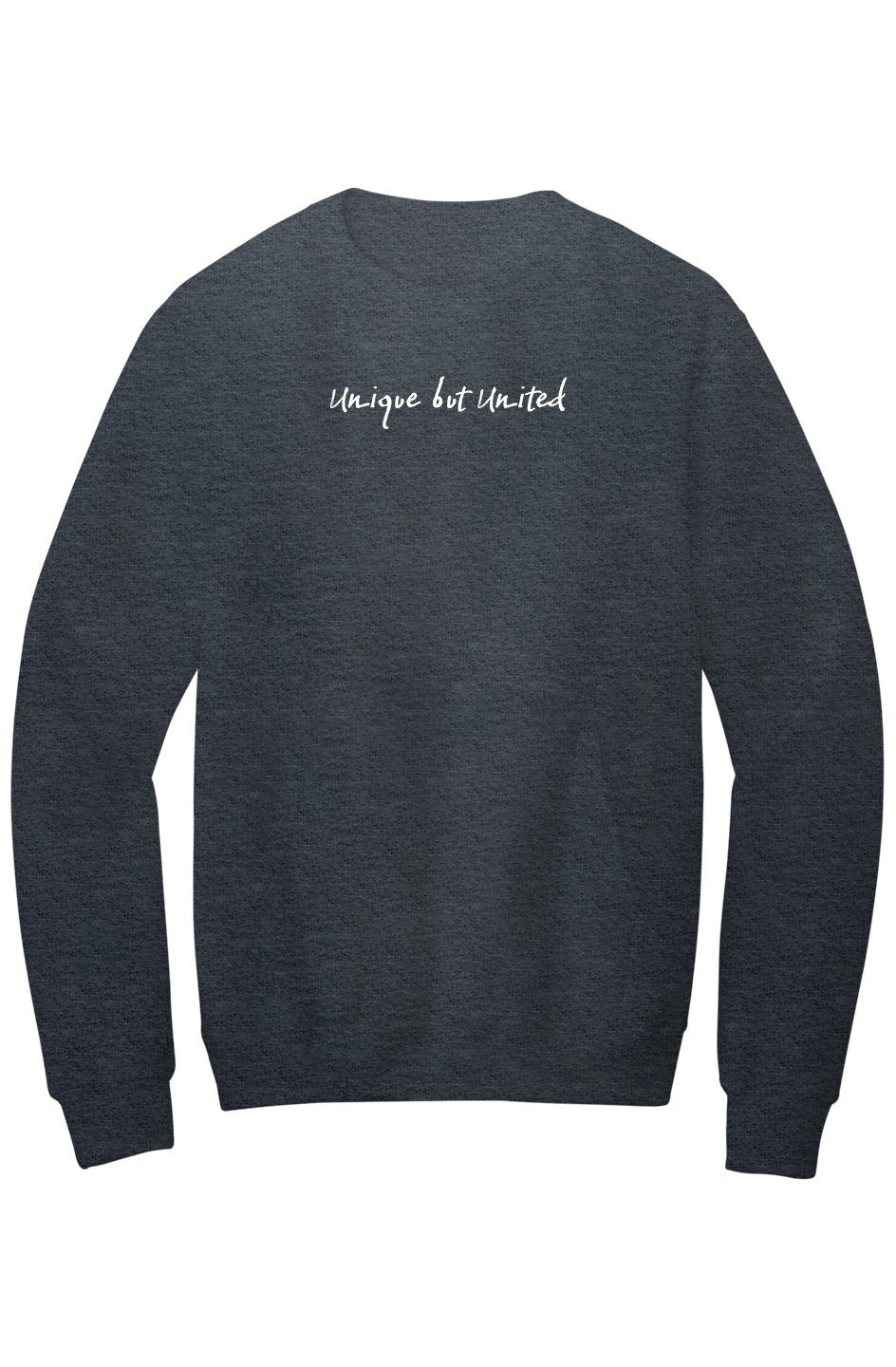 Unique But United Fleece Crewneck with Pocket Sweatshirt
